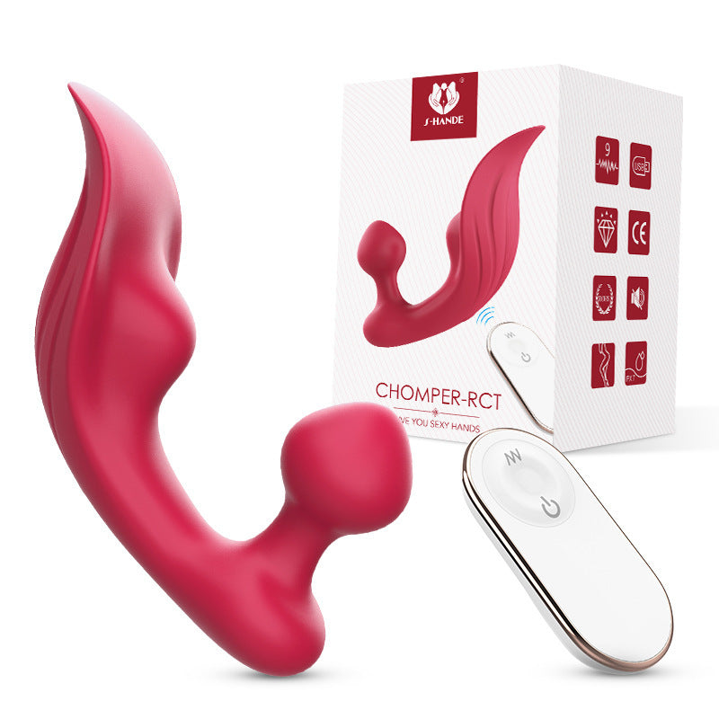 Wearable Remote Control Vibrator for Anal and Vaginal Use