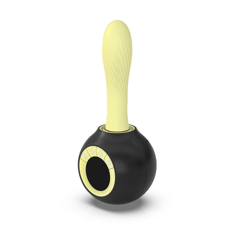 Wireless Remote Control Heated Thrust Vibrator