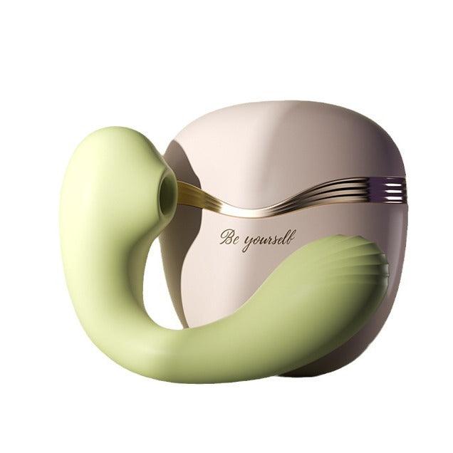 APP Vibration Saugen Tragbarer Vibrator Fernbedienung