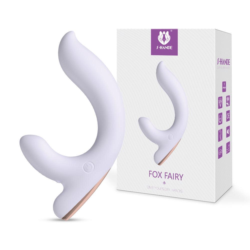 Sanfter Vibrator für Frauen mit doppelter Vibration, Masturbator, G-Punkt-Stimulator