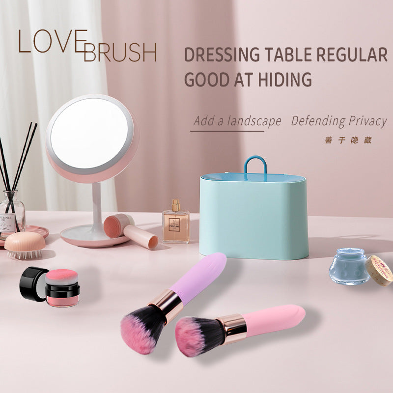 Soft Brush Vibrator for Women