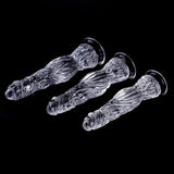 Super Large Crystal Dildo Realistic Penis Suction Cup Anal Plug