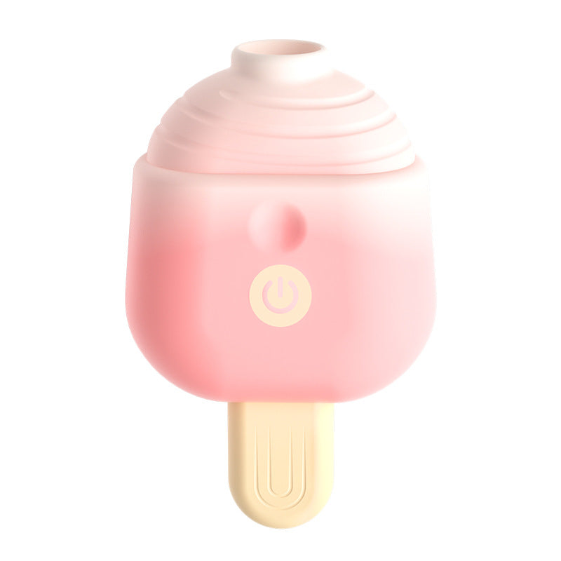 Ice Cream Sucking Clitoral Stimulation Vibrator