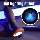 LED Remote Control Thrust Anal Plug Toy