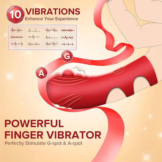 Fingervibratorhülle G-Punkt Klitorisstimulator