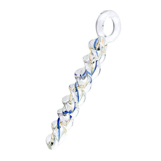 Anal Trainer Crystal Thread Glass Anal Plug