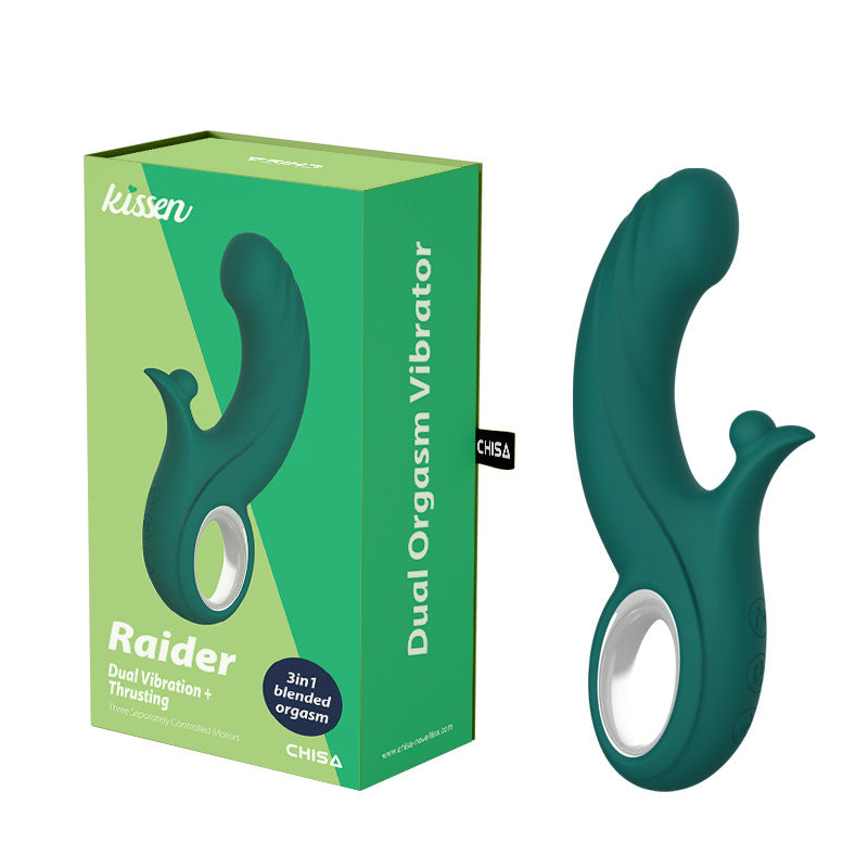 Dual Vibration 3-in-1 Clitoral Vibrator & Vaginal Vibrator