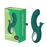 Dual Vibration 3-in-1 Clitoral Vibrator & Vaginal Vibrator