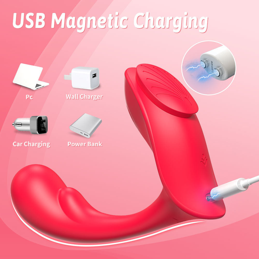 Remote Control Vibrator Stick Female Insertable Wearable Masturbator