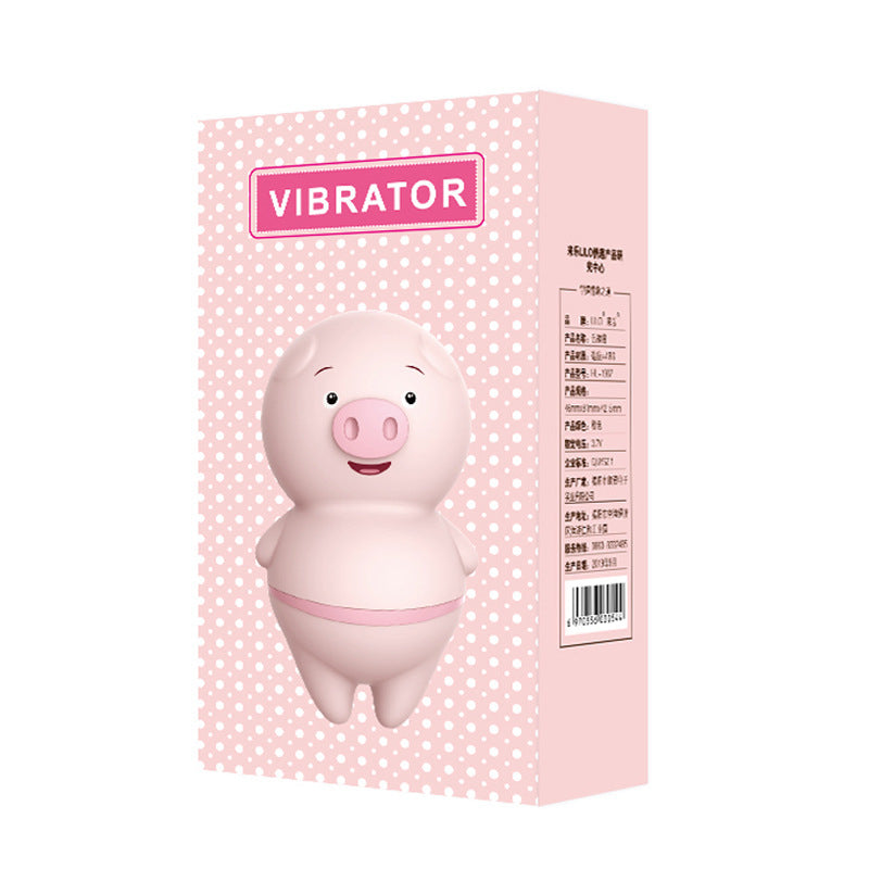 Tongue Licking Pig Wireless Vibrating Egg Massager