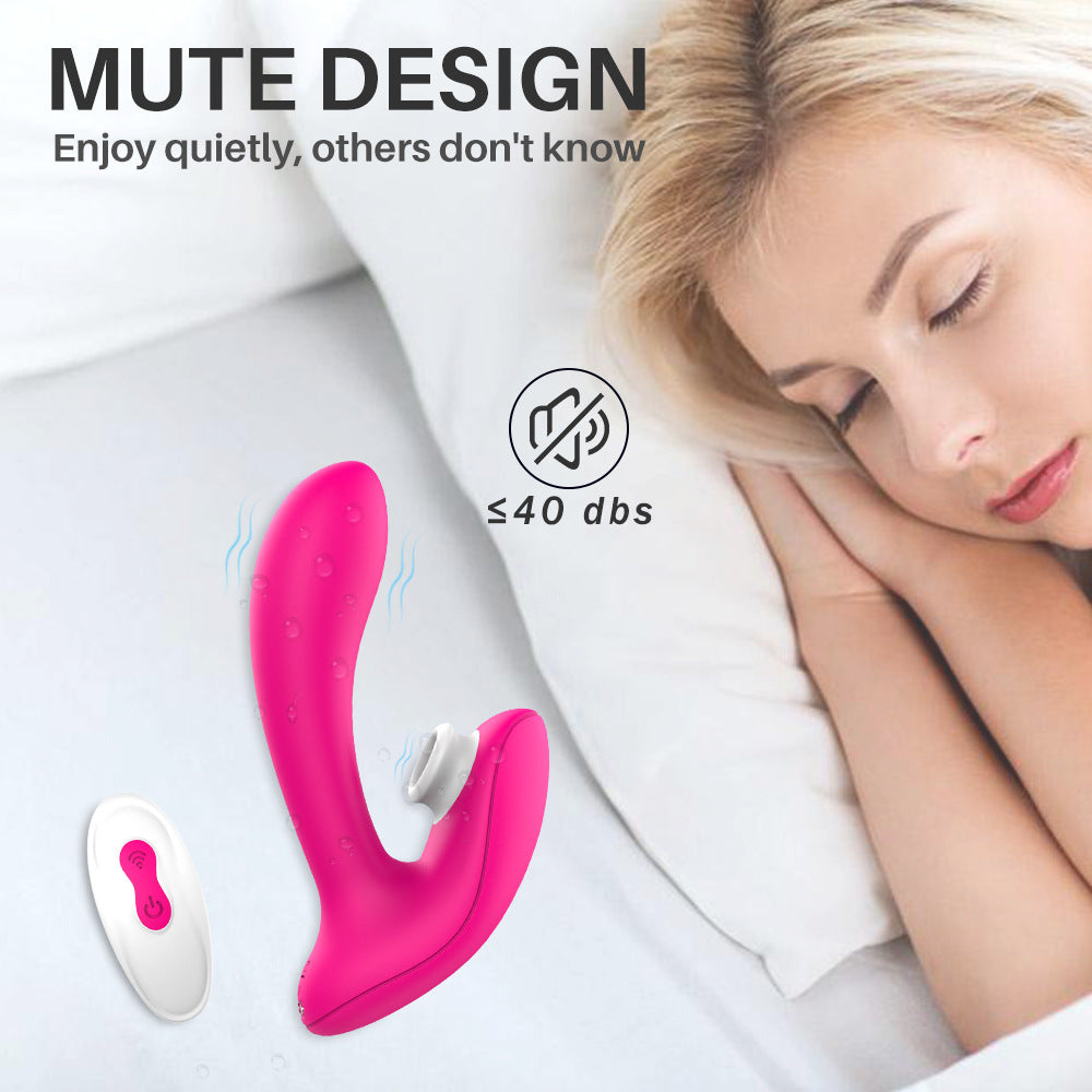 Women's Wearable Remote Control Vibrator Sucking Vibrator