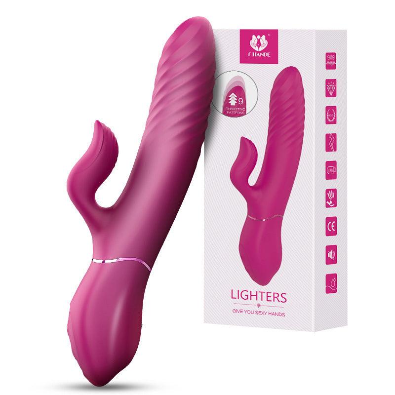 G-Punkt-Rabbit-Vibrator Pulsierender Stoßdildo