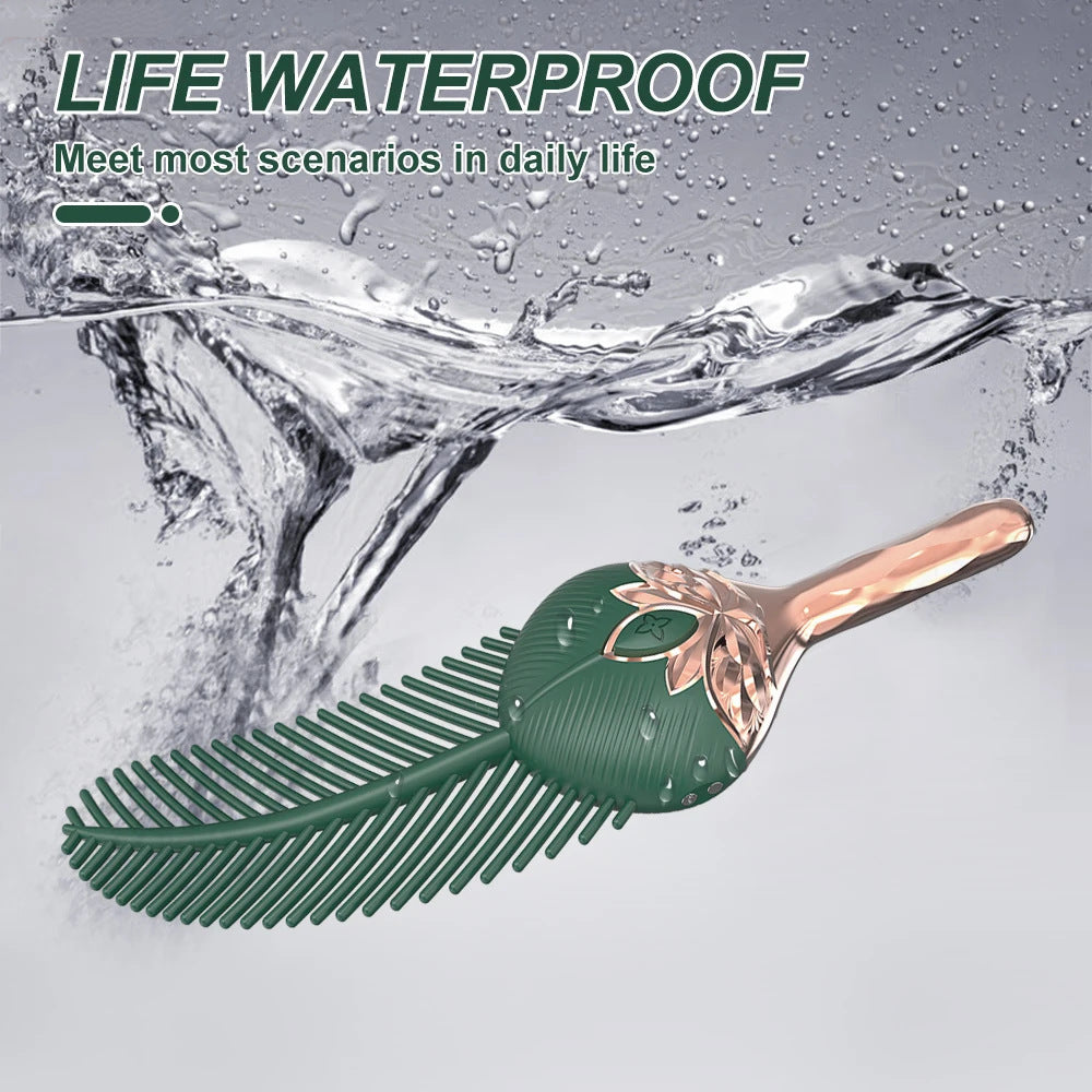 Peacock Feather Clitoral Stimulator