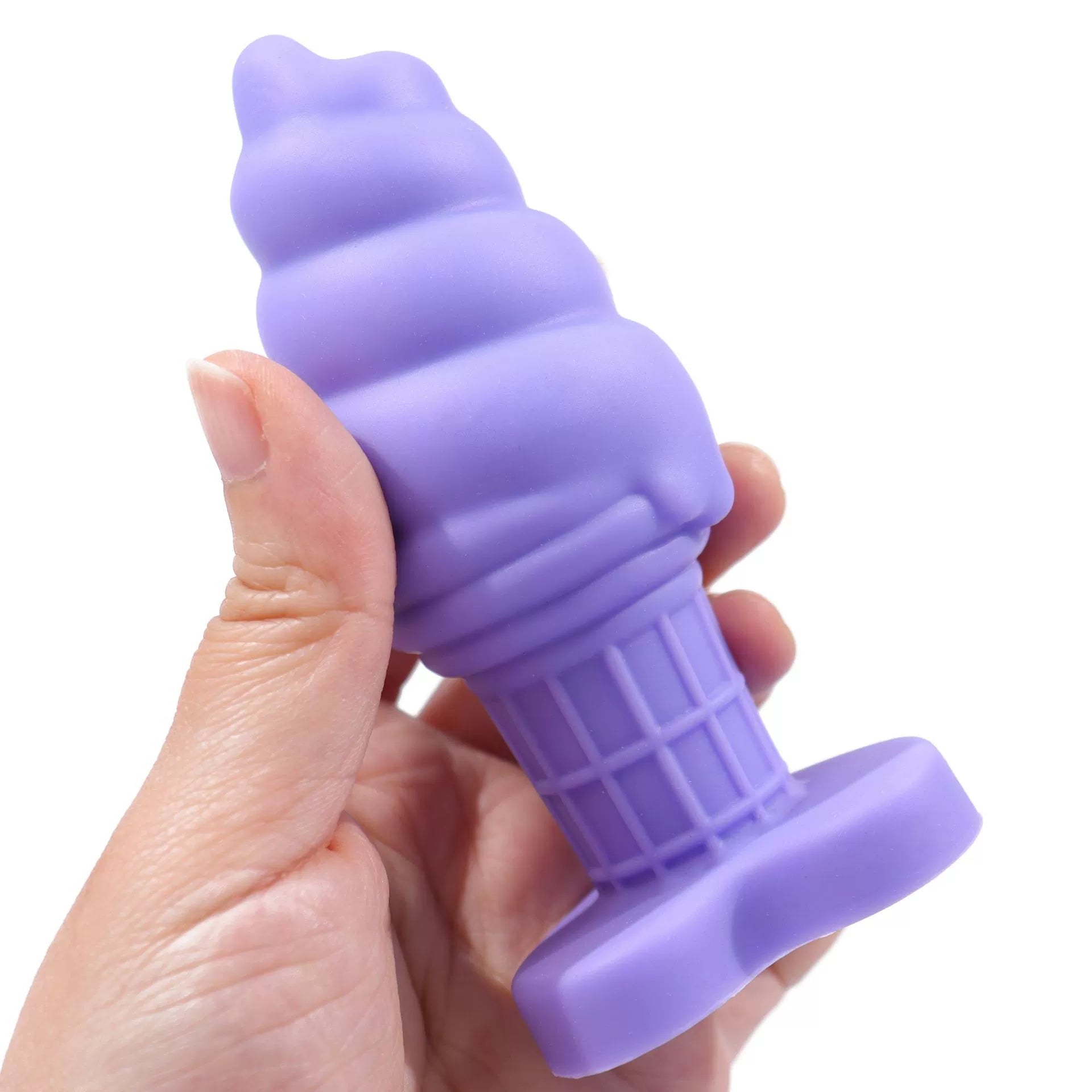 Aimitex Ice Cream Silicone Butt Plug Anal Dilation Plug