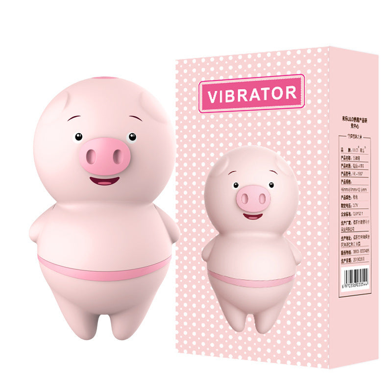 Tongue Licking Pig Wireless Vibrating Egg Massager