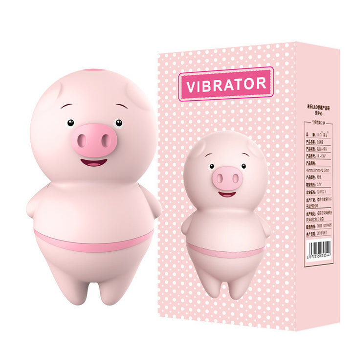 Tongue Licking Pig Wireless Vibrating Egg Massager