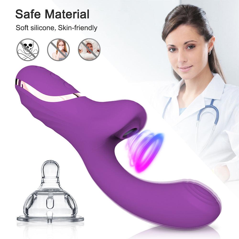 Weiblicher Saugvibrator G-Punkt-Vibrator Frauen Dildo