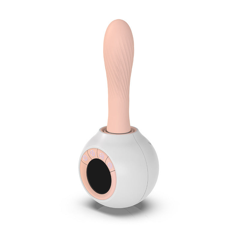 Wireless Remote Control Heated Thrust Vibrator