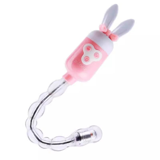 9 Bead Rabbit Anal Vibrator Pull Bead Anal Plug