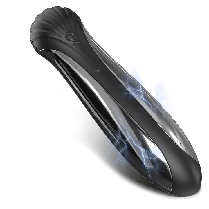 Kugelförmiger Vibrator-Masturbator mit Mikrostrom-Elektroschock