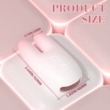 S-HANDE Bunny Ear Mini Clitoral Nipple Vibrator