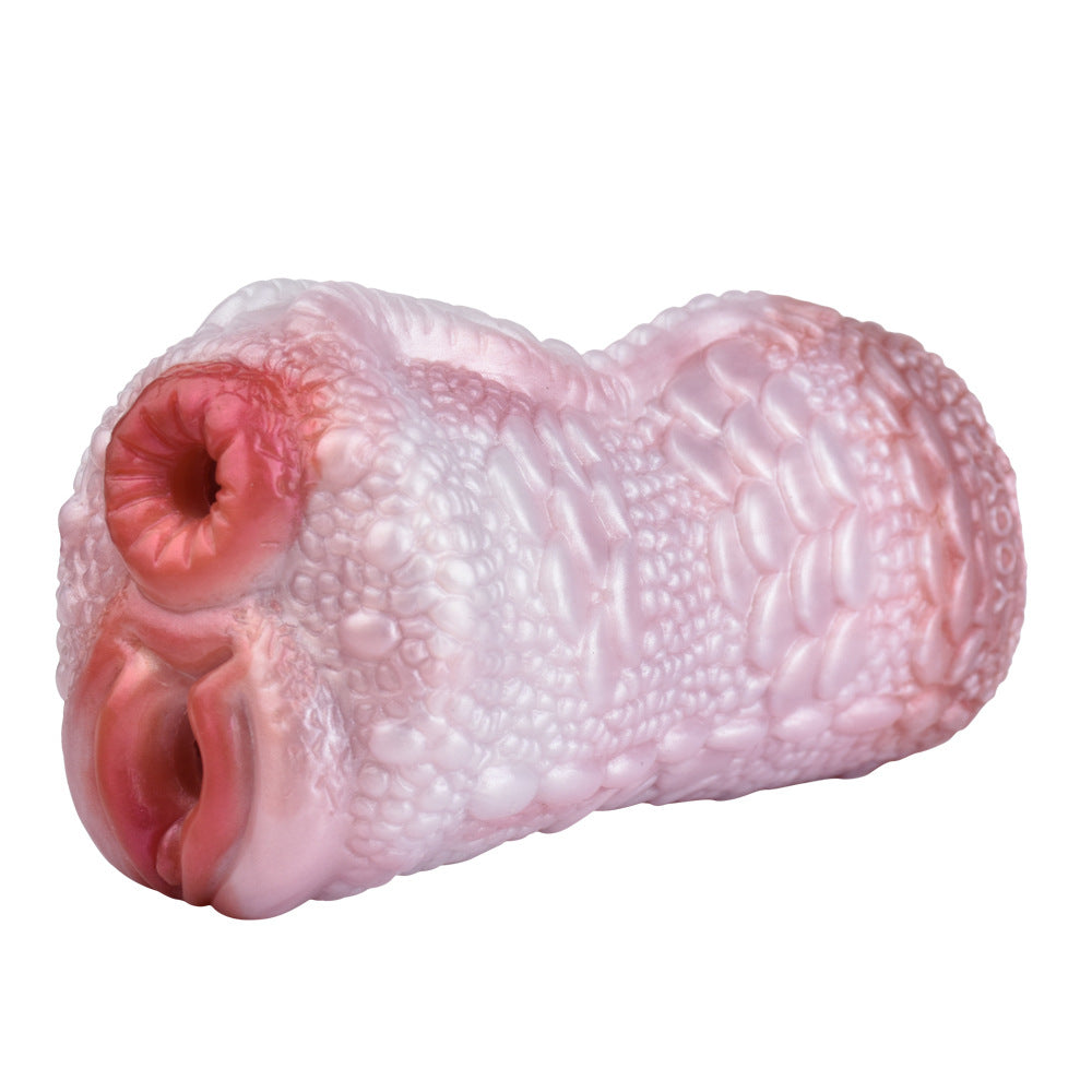 Simulation Anal Vagina Double Hole Aircraft Cup Male Masturbator