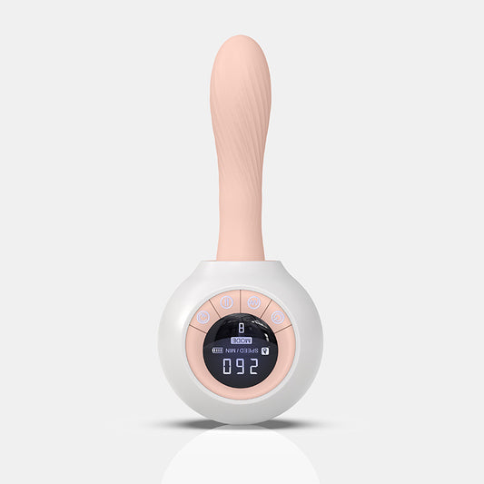 Wireless Remote Control Heated Thrust Vibrator