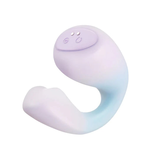 Female Body Vibrator egg-Shaped Dual Shock Swing Vibrator