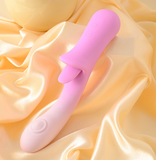 Female Tongue Licking Vibration & Slapping Vibrator