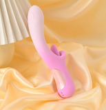 Female Tongue Licking Vibration & Slapping Vibrator