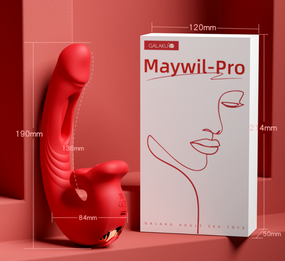 GALAKU Vibrator Pro Tongue Licking Body Vibrator