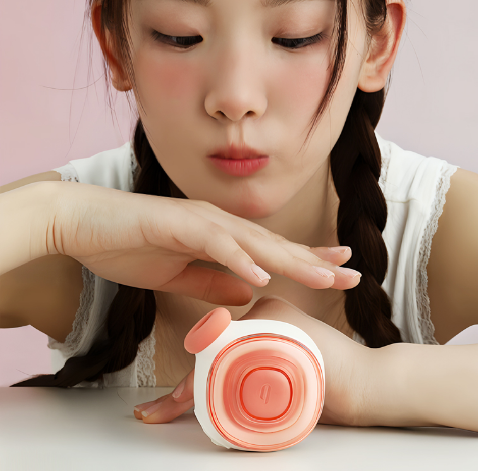 Female Leg Clamp Sucking Massager