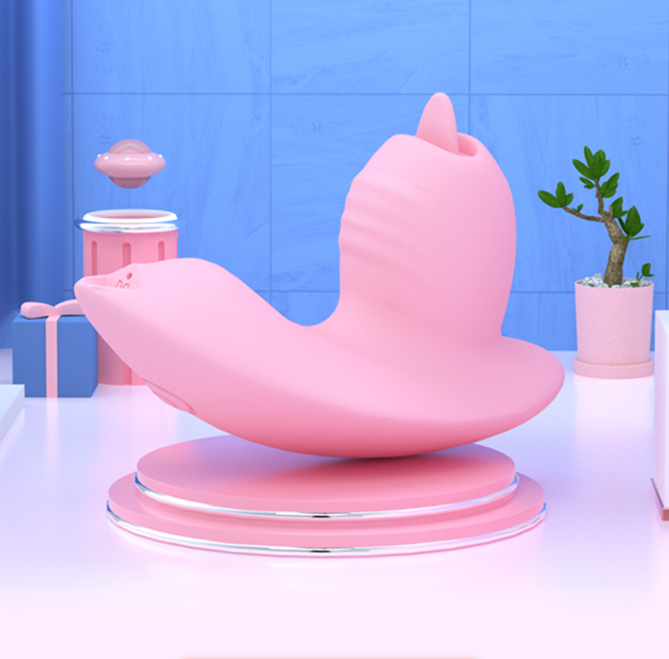 GALAKU Vibrating Tongle Licking Wearable Vibrator