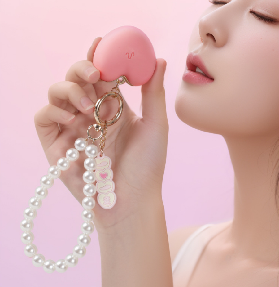 KOMOTOY Heart-shaped Keychain APP Remote Control Vibrator
