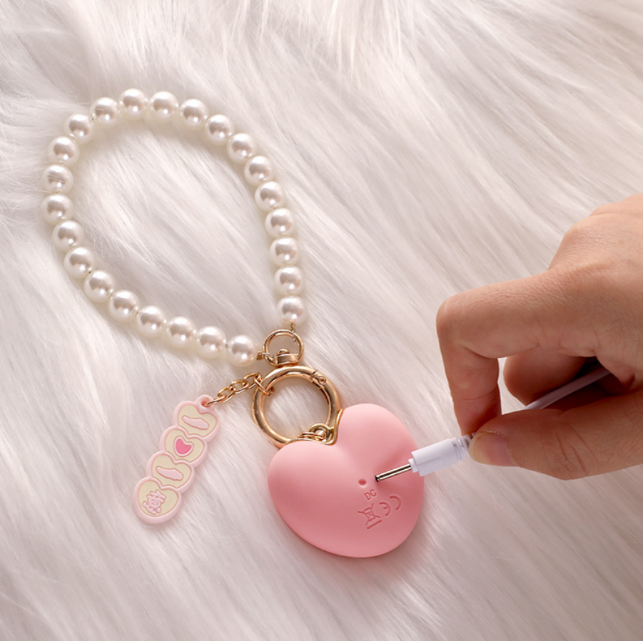 KOMOTOY Heart-shaped Keychain APP Remote Control Vibrator