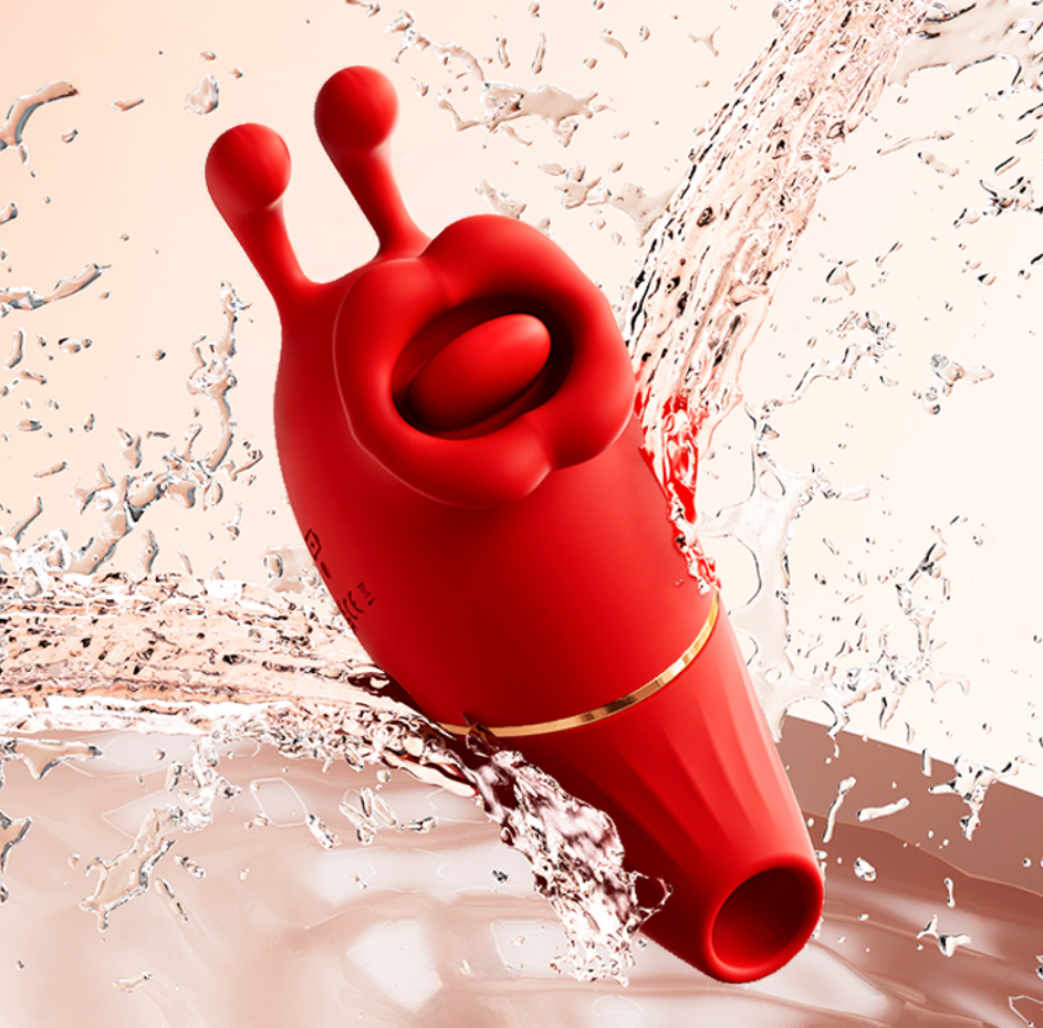 Galaku Little Bee Sucking Tongue Licking Vibrating Female Masturbator