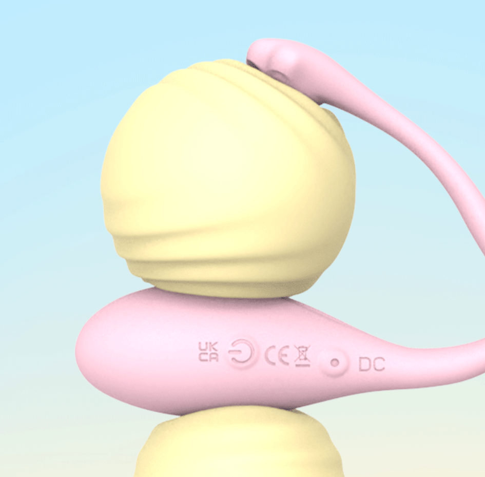 Women Wear Vibrating Into The Body and Jumping Egg