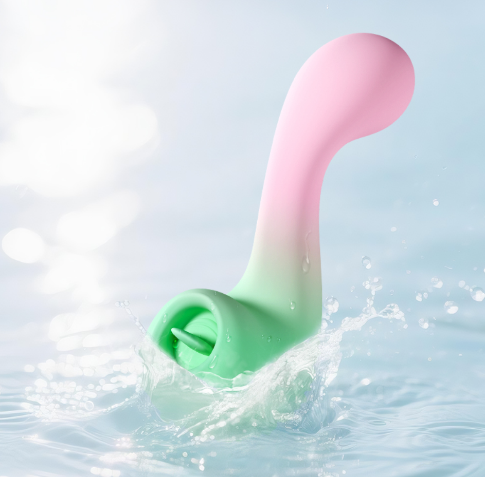 BLUSH Female Tongue Licking Body Vibrator
