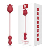 SHD s361 Rose Clit Licking Stimulator & Thrusting Egg