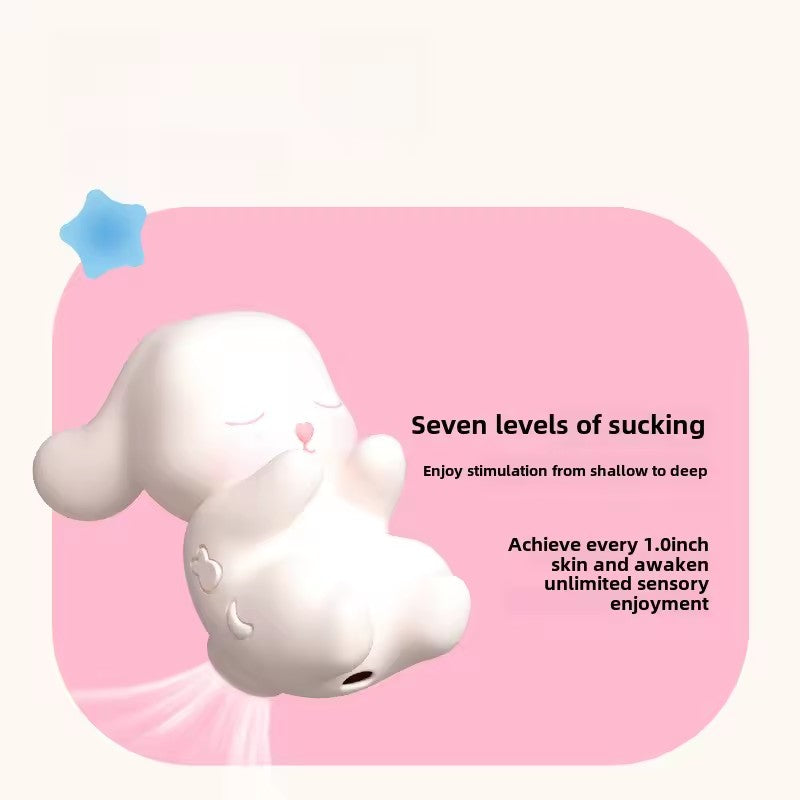Rabbit Female Sucking Vibrator Strawberry Jumping Egg