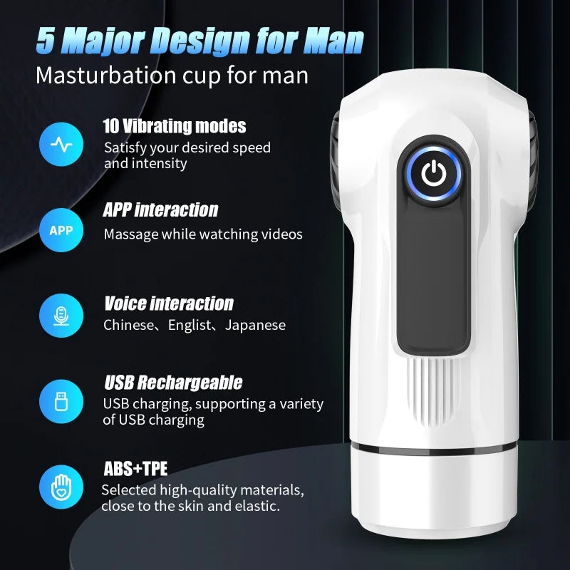 3D Modeling Vaginal Masturbator Vibrating Sound Aircraft Cup