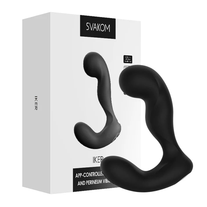 Svakom Iker II Dual-Motor App-Controlled Prostate & Perineum Vibrator