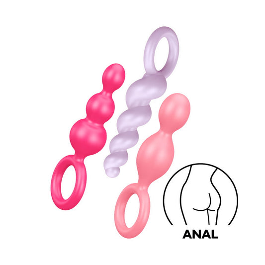 Satisfyer Booty Call Anal Plugs 3 Piece Set