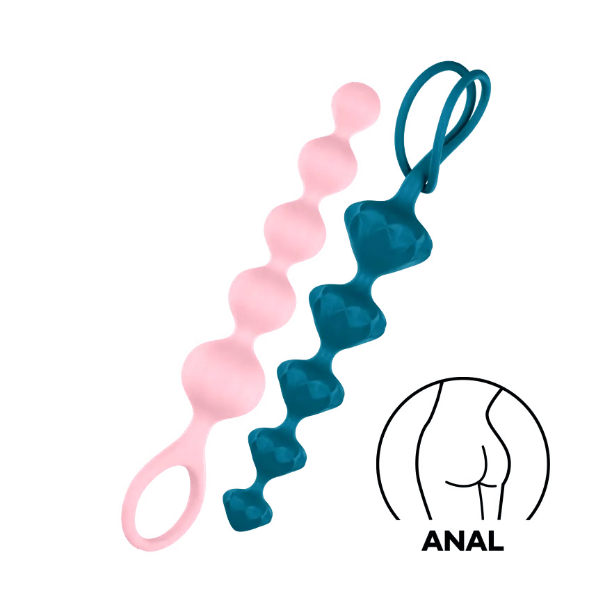 Satisfyer Love Beads Super Soft Silicone Beads 8.1 Inch