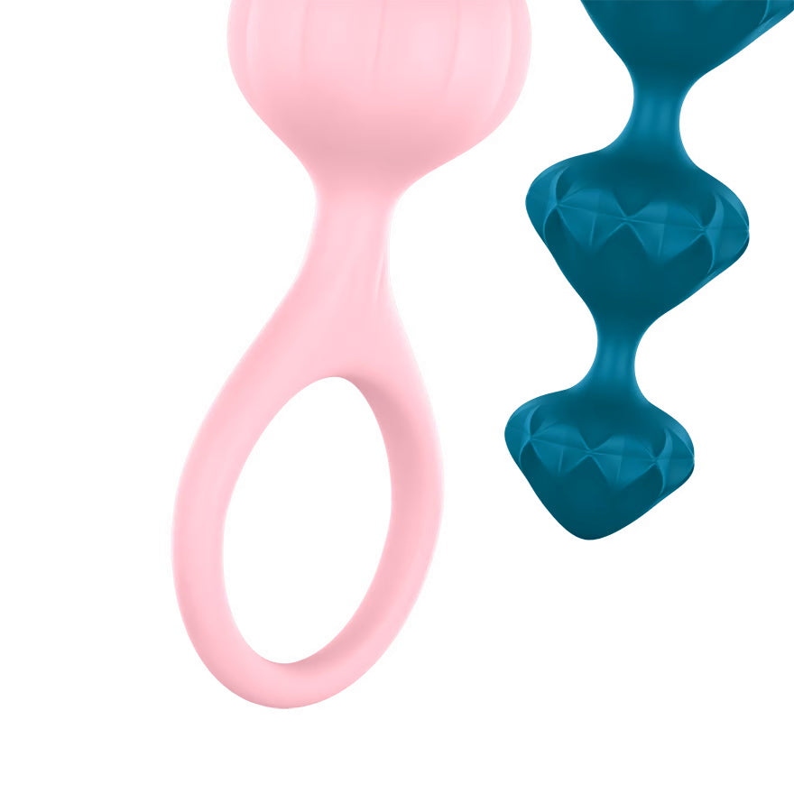 Satisfyer Love Beads Super Soft Silicone Beads 8.1 Inch