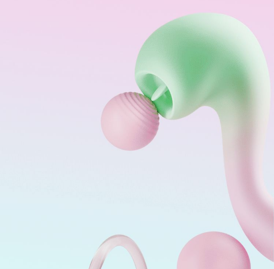Female Tongue-In-Tongue Vibrator Rechargeable Silicone Dual-Head Vibrator