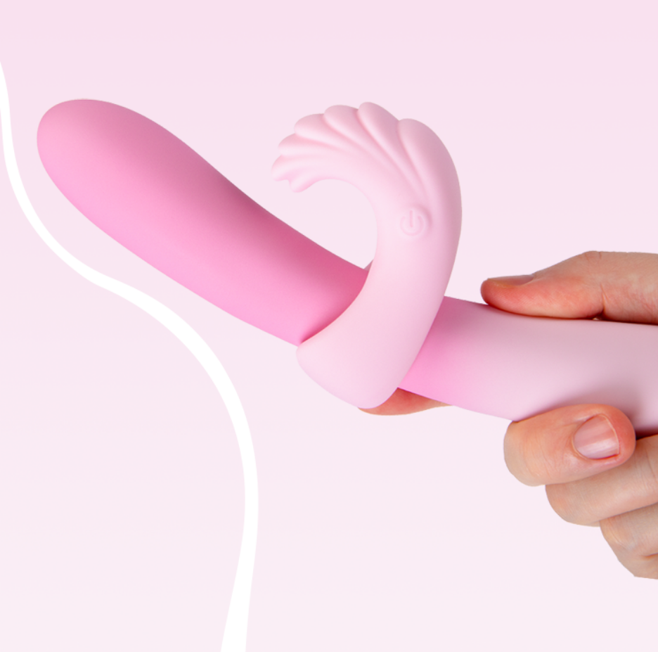 Dual-Head Automatic Extending Vibrator for Women