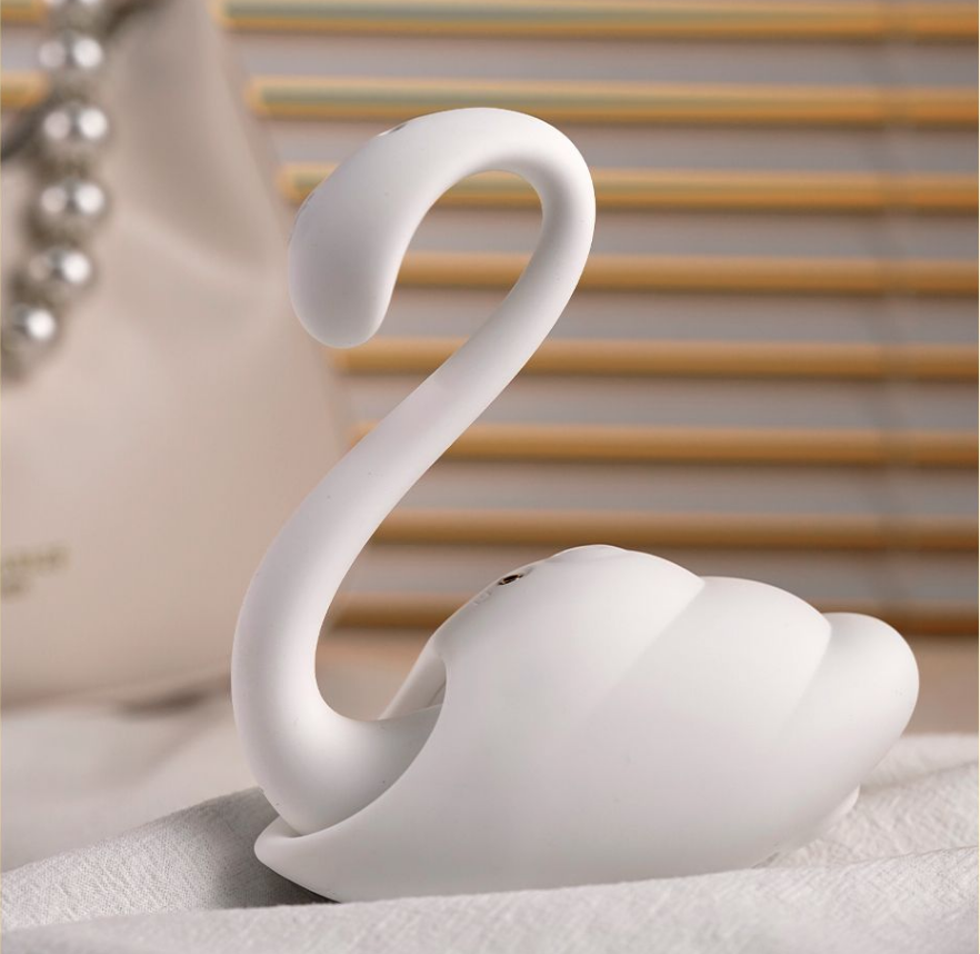 Swan Dual-Play App-Controlled Suction & Vibration Massager