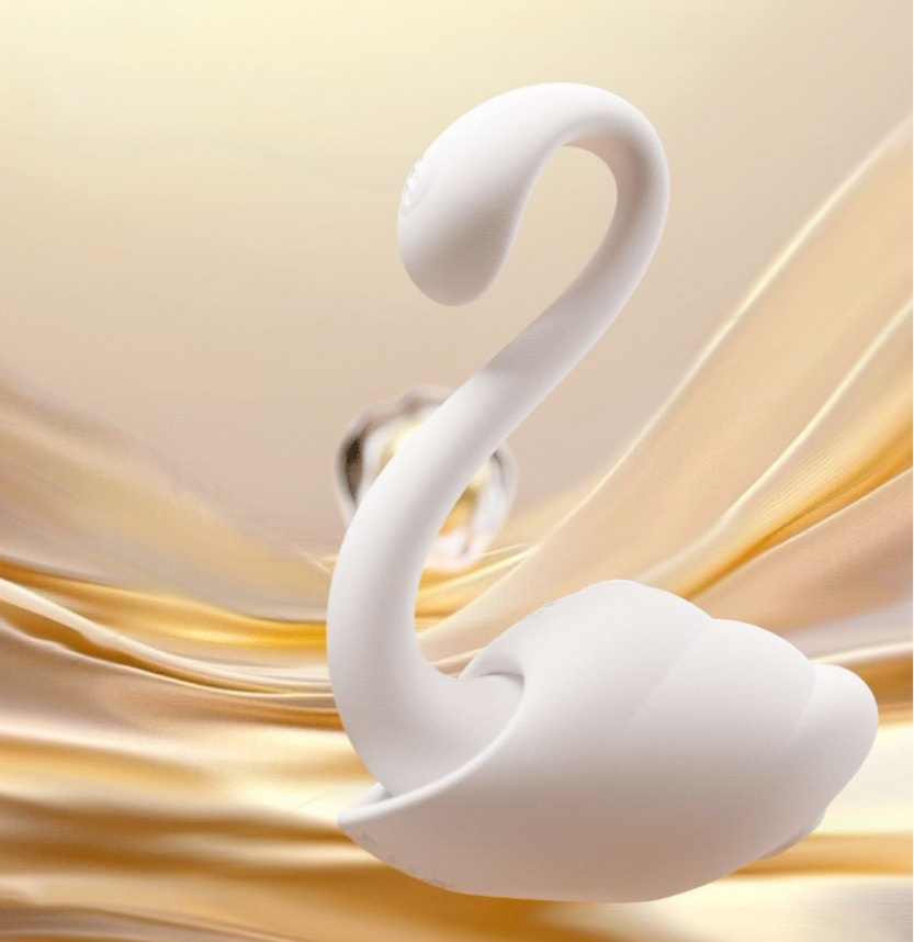 Swan Dual-Play App-Controlled Suction & Vibration Massager