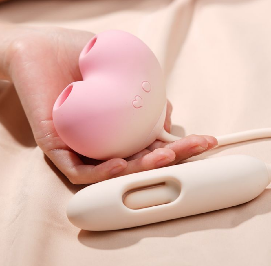 ZEMALIA Heart Pro 4 in 1 Stimulator – Suction, Tongue, Tap & Vibration